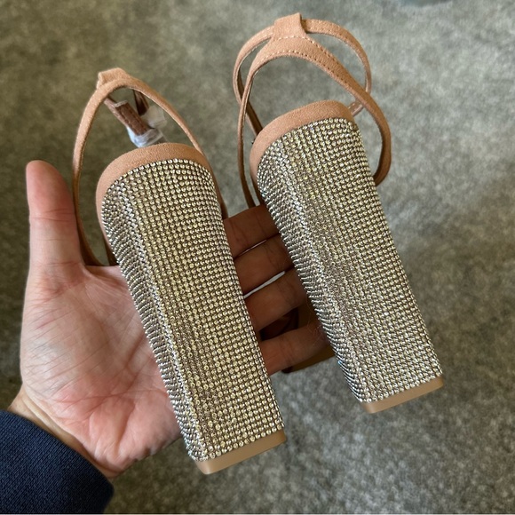 ASOS Design Rhinestone Heel Sandals - Picture 3 of 7